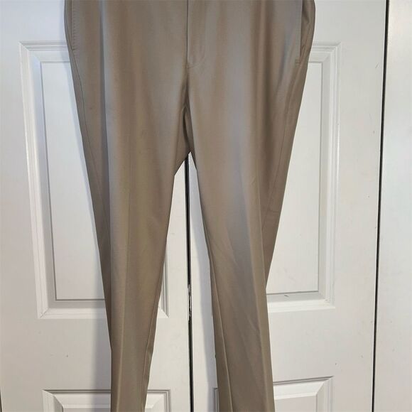Peter Millar Men's Beige Dress Pants Size 38 Classic Fit 30 Inseam - Picture 1 of 9